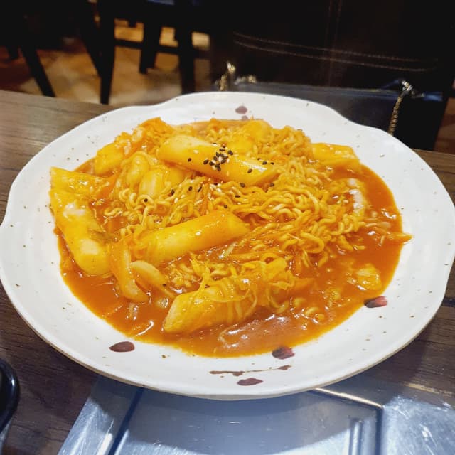 Foto del plato “Tteokbokki”