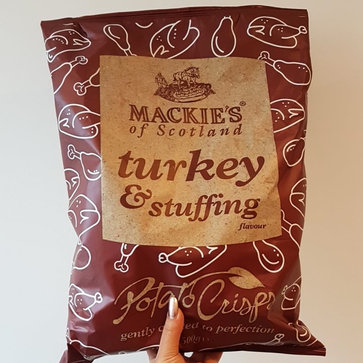 photo of Mackie's of Scotland Turkey & Stuffing flavour crisps shared by @purplelilpixie on  01 Dec 2020 - review