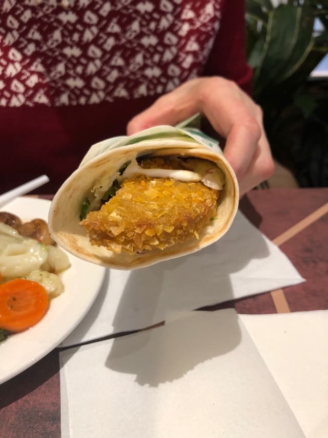 Foto do prato “Wrap”