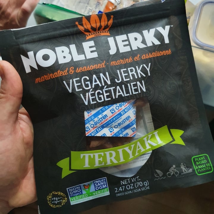 photo of Noble Jerky Vegan Jerky Teriyaki shared by @jany666 on  28 Aug 2021 - review