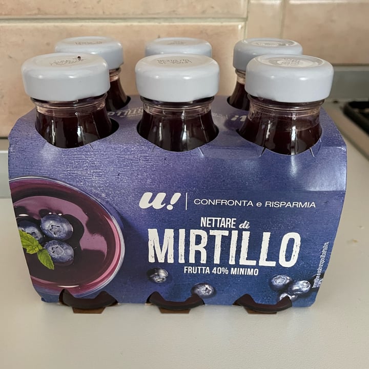 photo of U! Nettare di mirtillo shared by @robertavante on  15 Apr 2022 - review
