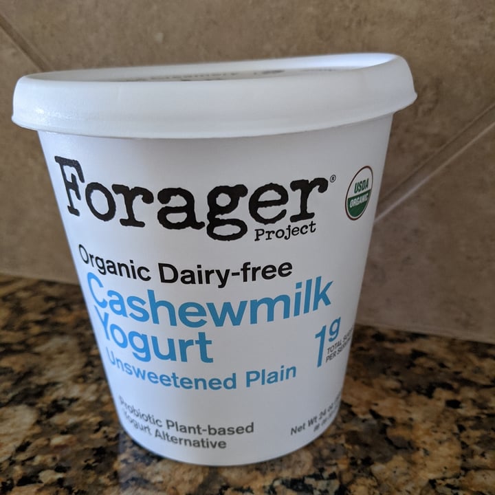 photo of Forager Project Organic Dairy-free Cashewmilk Yogurt Plain shared by @speckledfawn on  13 Aug 2020 - review