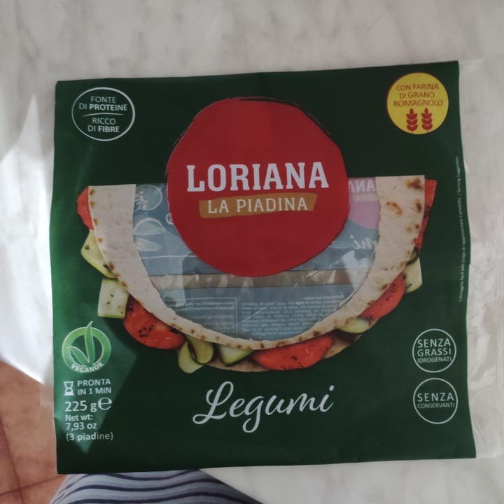 photo of Loriana la piadina Piadina di legumi shared by @giulss on  10 Sep 2022 - review