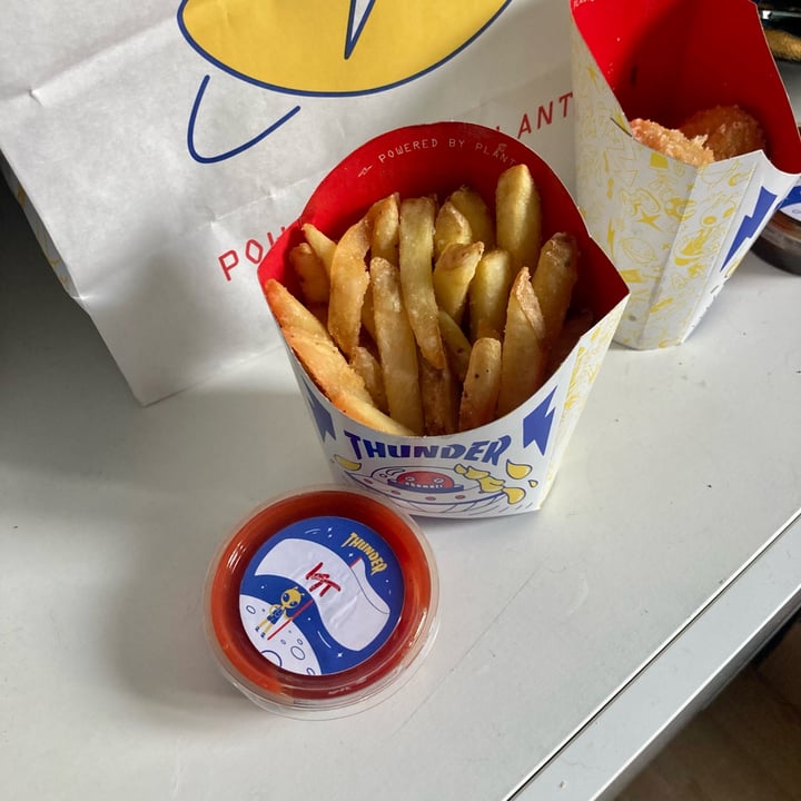 photo of THUNDER VEGAN FOOD Small fries shared by @asiayportia on  18 Jul 2022 - review
