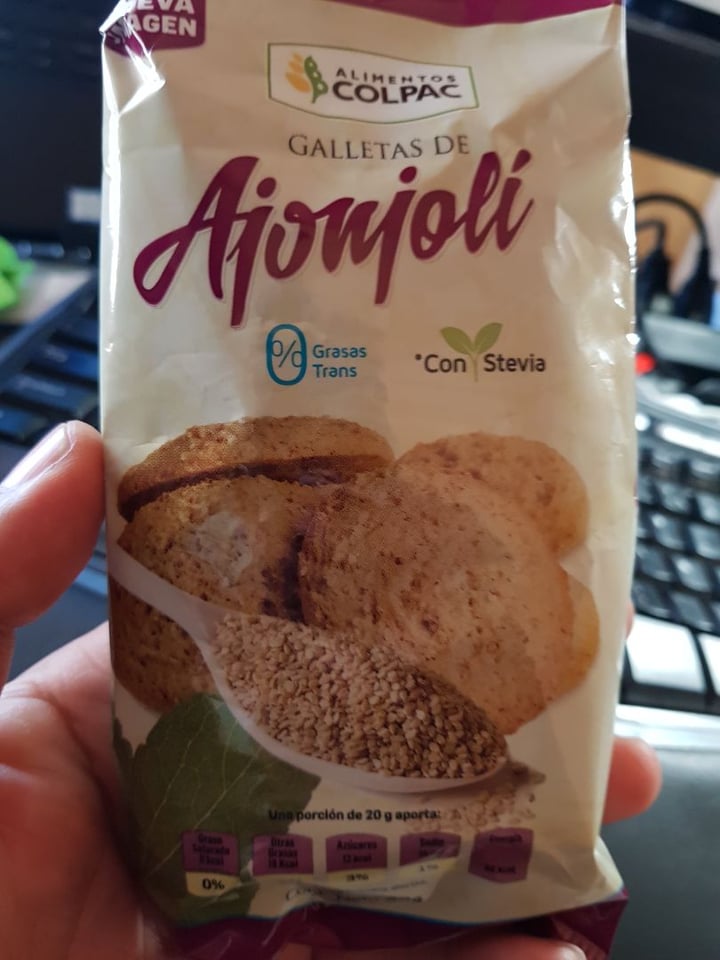 photo of Alimentos Colpac Galletas de Ajonjolí shared by @razor on  23 Jan 2020 - review