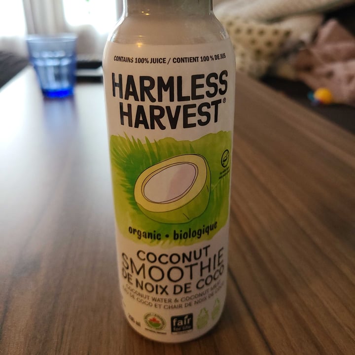 photo of Harmless Harvest coconut smoothie shared by @veganmamators on  13 Sep 2022 - review
