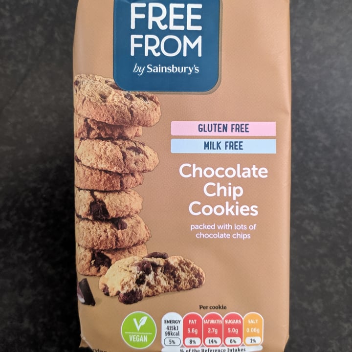 photo of Sainsbury’s Free From Chocolate chip Cookies shared by @luanitafnt on  10 Sep 2022 - review