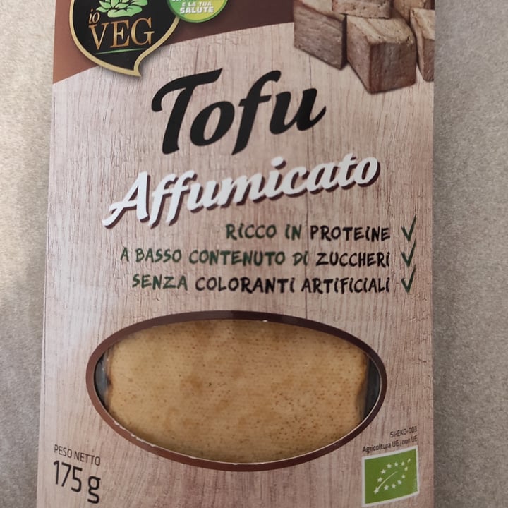 photo of ioVEG Tofu Affumicato shared by @leilatwo on  14 Jul 2022 - review