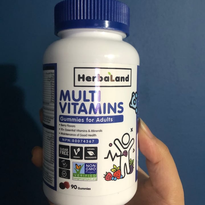 HerbaLand Multivitamin Gummies for Adults (Sugarfree) Review abillion