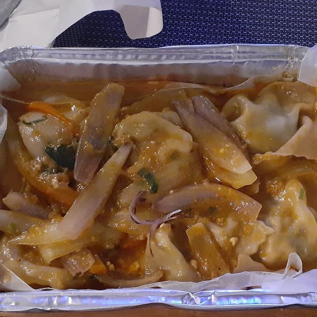 菜肴“Ravioles Guilla a Lo Macho”的照片