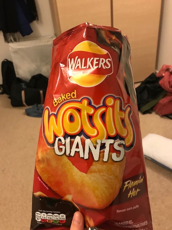 photo of Wotsits Wotsits Giant flaming Hot shared by @lucymaryjohnson on  07 Feb 2020 - review