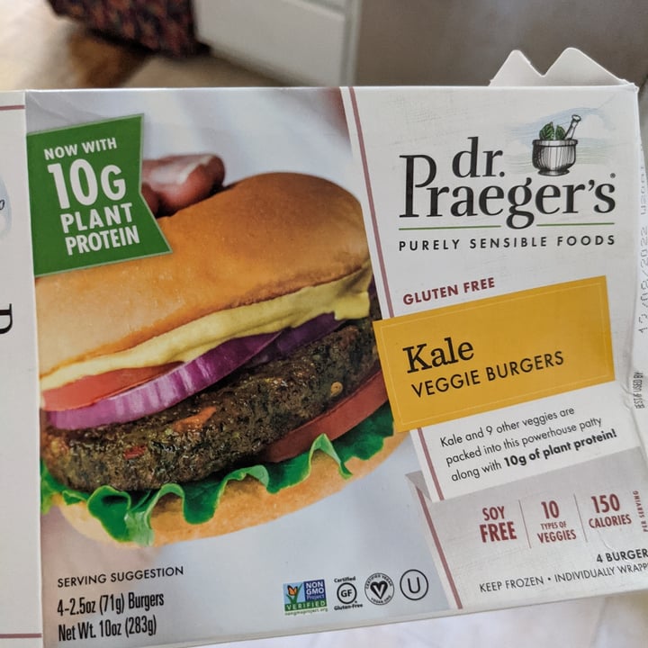 photo of Dr. Praeger's Kale Veggie Burgers shared by @ayyyyme on  03 Jul 2021 - review