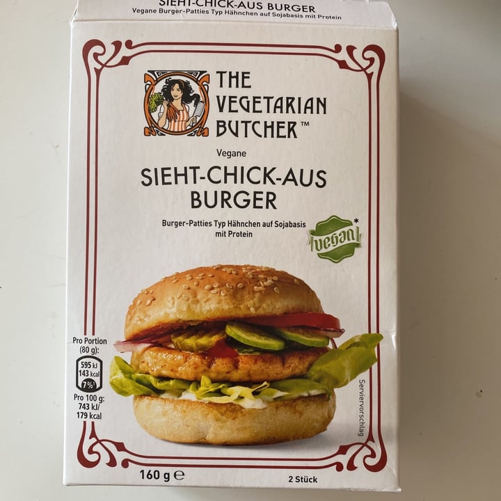 photo of The Vegetarian Butcher Chickened Out Burger shared by @tina38 on  10 Apr 2021 - review