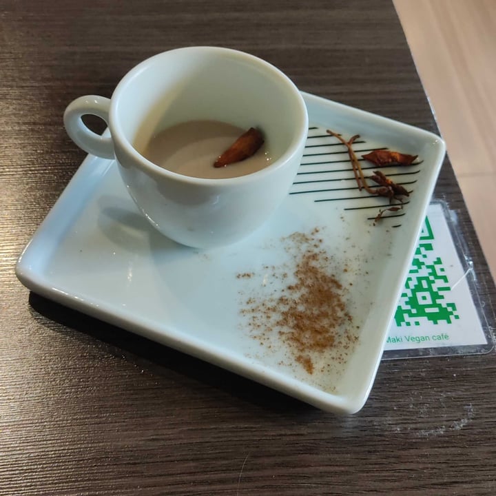 review photo of Maki Vegan Café Chai latte shared by @elimosko on 07 Sep 2022 - review