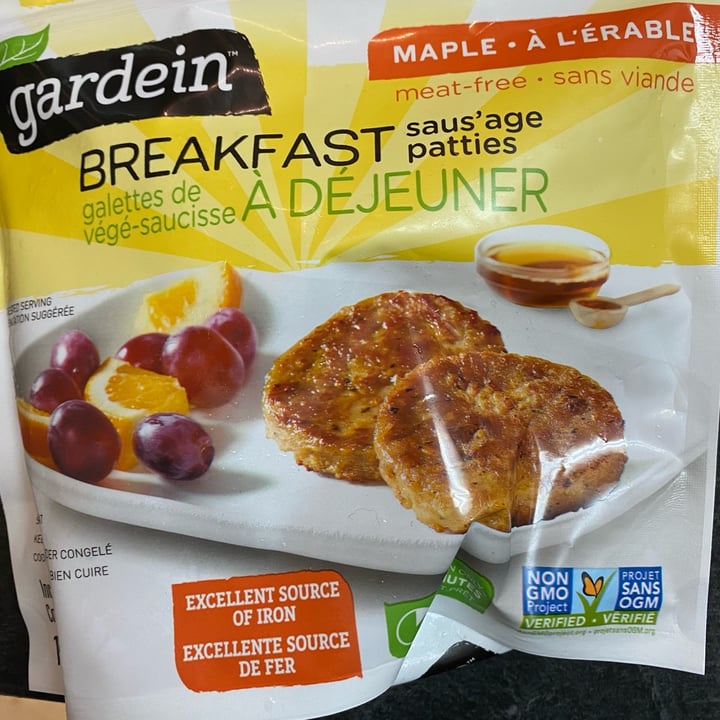 photo of Gardein Breakfast Saus’age Patties Maple shared by @firstelektra on  13 Nov 2021 - review