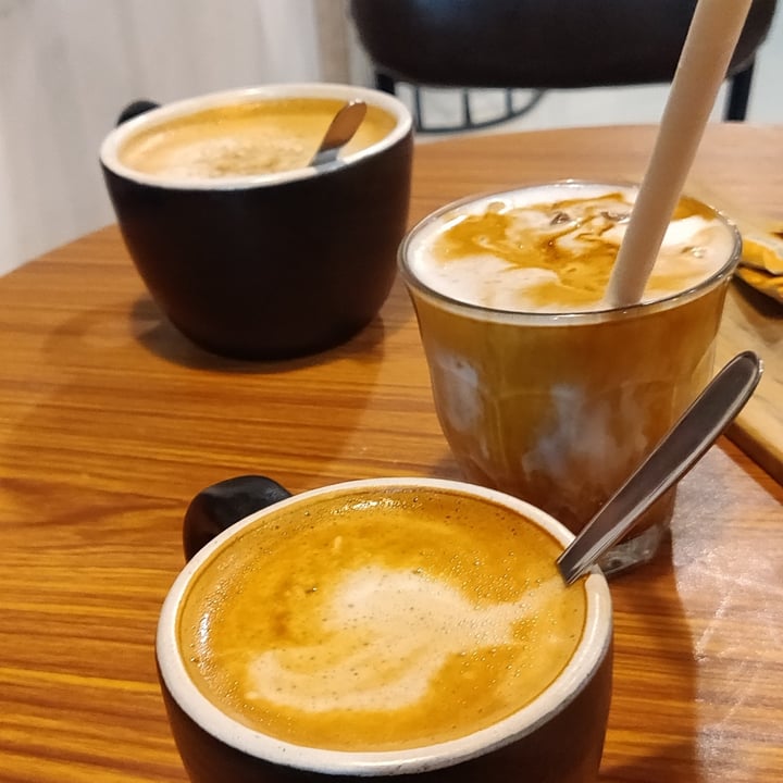photo of Handcrafted Cafe and Roastery Cafe latte with coconut milk shared by @dikshadixit on  26 Feb 2021 - review