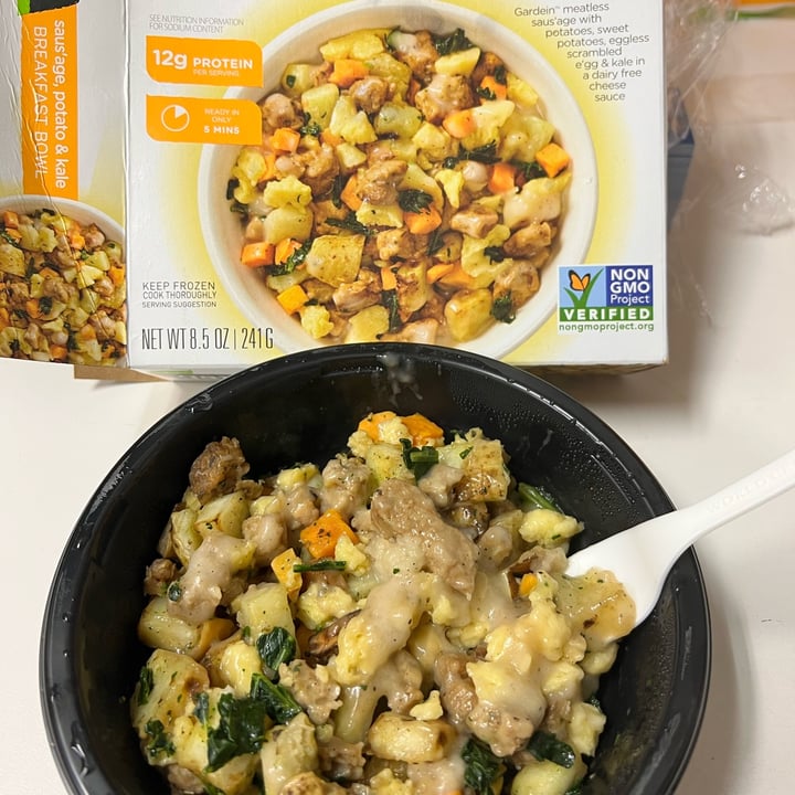 photo of Gardein Saus’age, Potato & Kale Breakfast Bowl shared by @lunachic on  03 Jan 2022 - review