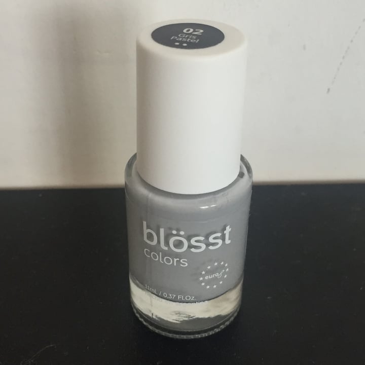 photo of blösst Esmalte Gris Pastel 02 shared by @valenmalah on  10 Nov 2021 - review