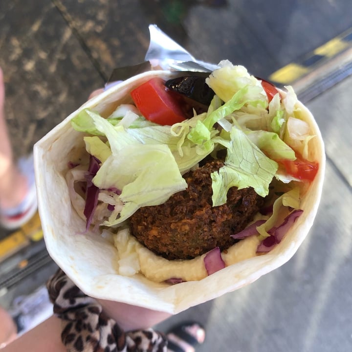 photo of DR-FALAFEL Falafel Wrap shared by @trixi on  03 Aug 2022 - review