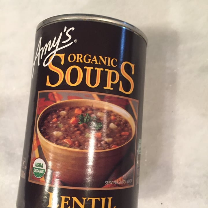 photo of Amy’s Lentil soup shared by @momgraz on  20 May 2020 - review
