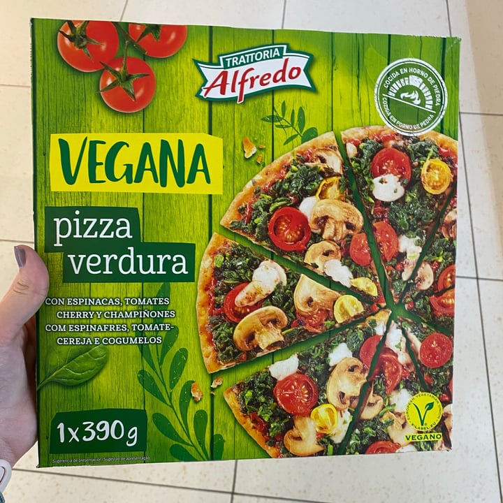photo of Trattoria Alfredo Pizza Vegana de Verdura shared by @gororiddle on  02 Nov 2020 - review