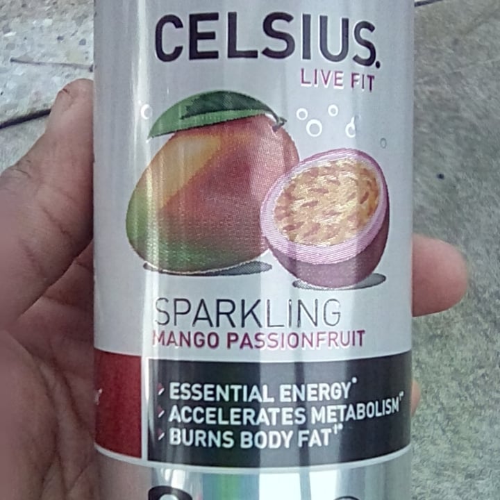 photo of Celsius mango passionfruit shared by @x9flourishing on  08 Jan 2023 - review