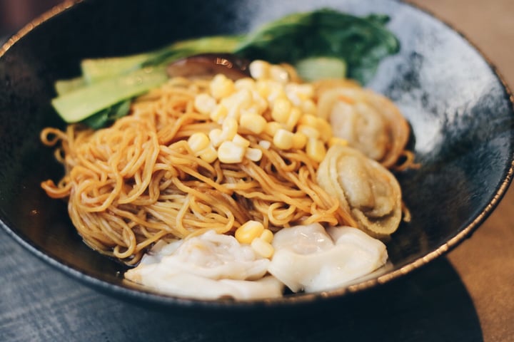photo of Vegan Curry Rice with Mother Earth Vegan Wanton Mee shared by @belleeats on  03 Sep 2019 - review
