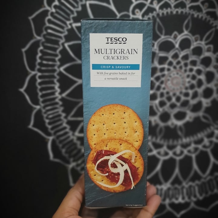 photo of Tesco Multigrain Crackers shared by @ravi-gopalan on  12 Apr 2021 - review