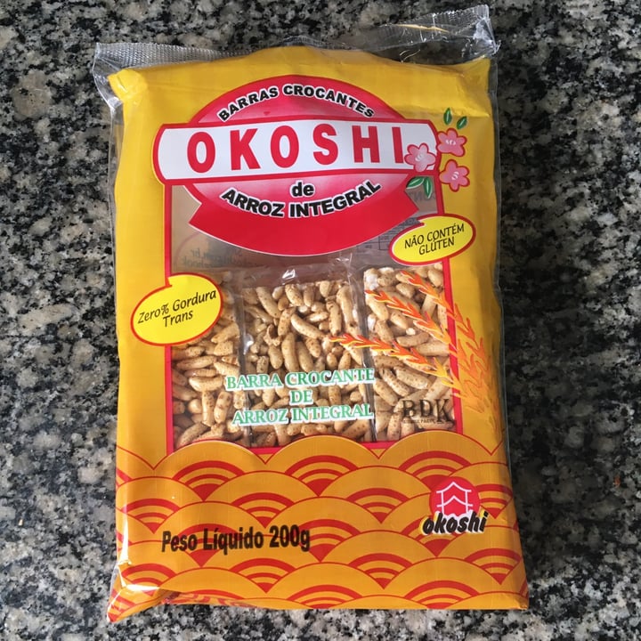 photo of Okoshi Biscoito de cereal doce shared by @mmartagr on  13 Nov 2022 - review