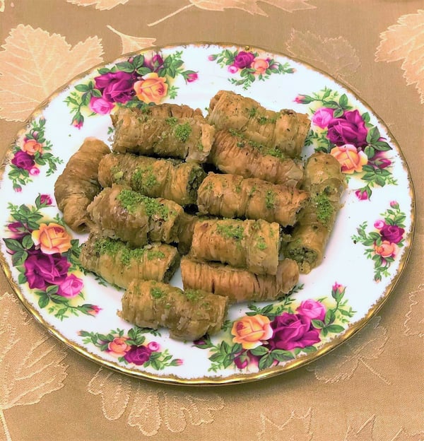 vegan baklava