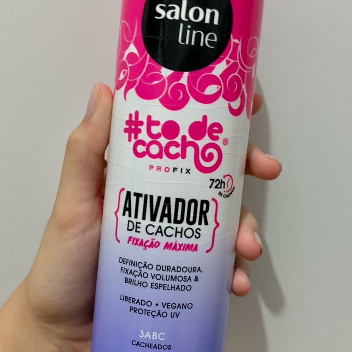 review photo of Salon line Ativador De Cachos Salon Line #to de cachos shared by @duds on 29 Jan 2022 - review