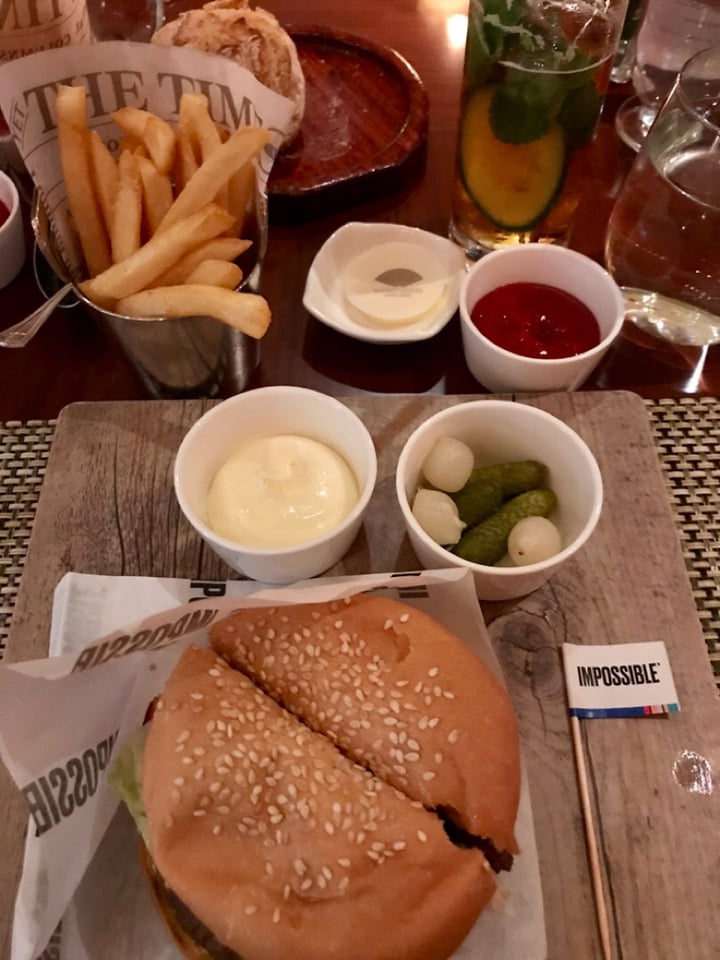 photo of Café Causette Impossible burger shared by @stevodedevo on  17 Apr 2019 - review