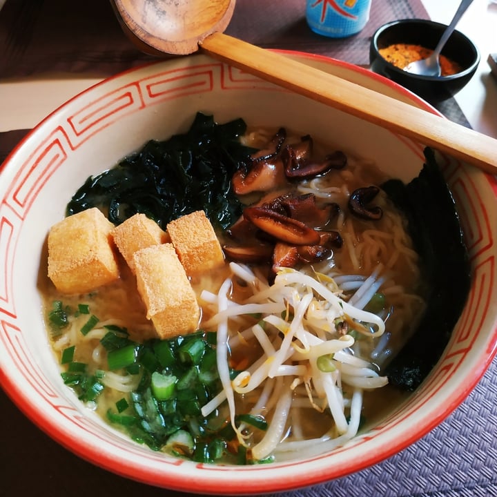 review photo of Ramen Nogacu Ramen vegetariano shared by @veganforever72 on 27 Nov 2020 - review