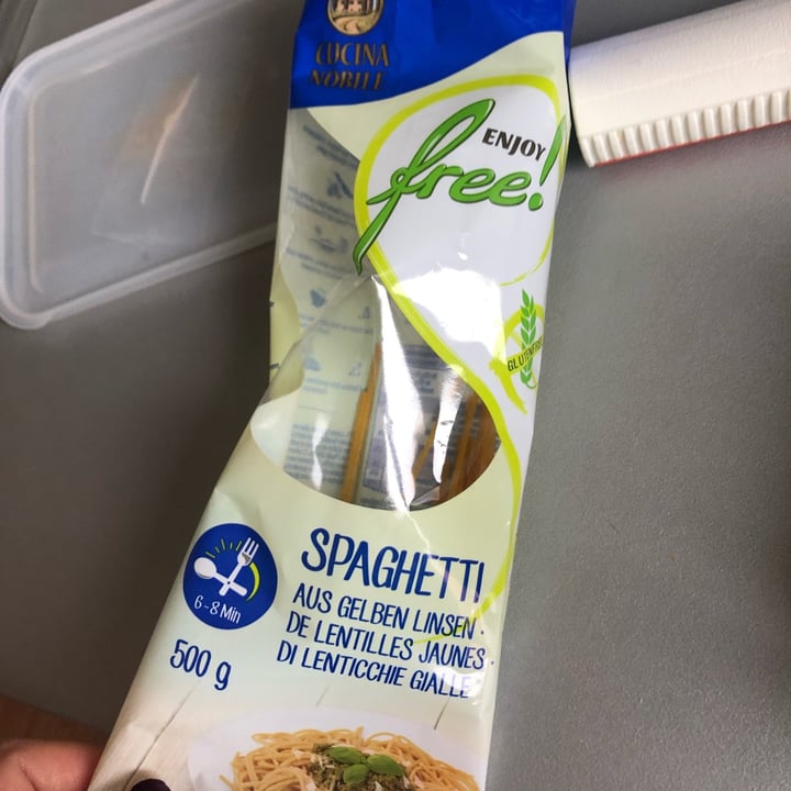 photo of Enjoy free Spaghetti di lenticchie gialle shared by @marpy on  27 Jan 2022 - review
