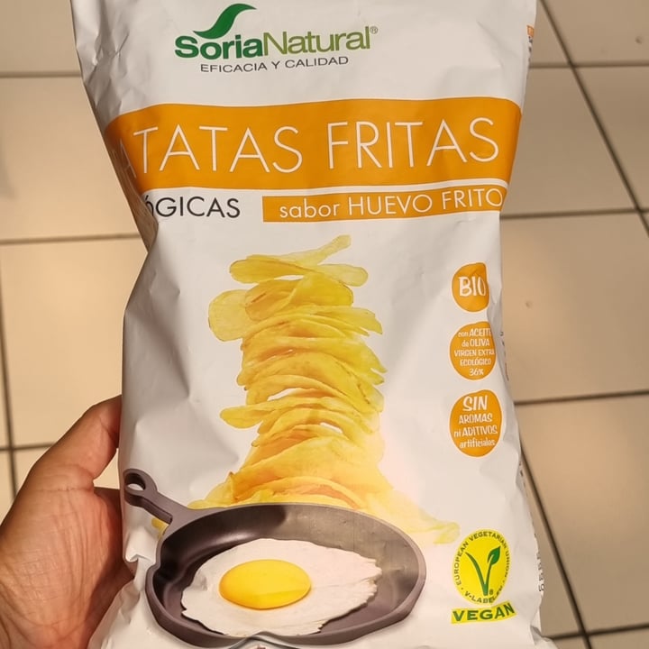 photo of Soria Natural patatas fritas sabor huevo frito shared by @mariencd on  23 Oct 2022 - review