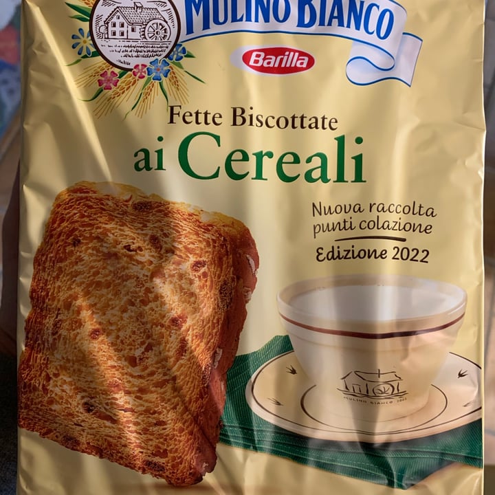 photo of Mulino Bianco Fette biscottate ai cereali shared by @giusina on  15 Mar 2022 - review