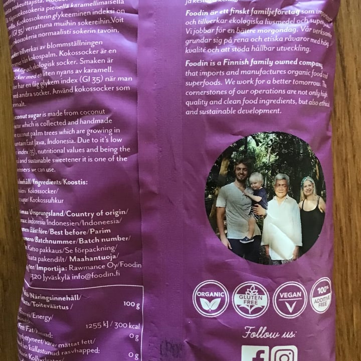 photo of Foodin Coconut Sugar shared by @snobolino on  19 Jun 2021 - review