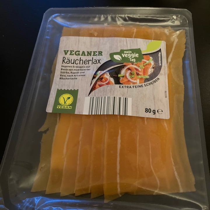 photo of Mein Veggie Tag veganer räucherlax shared by @abi88 on  15 Sep 2022 - review