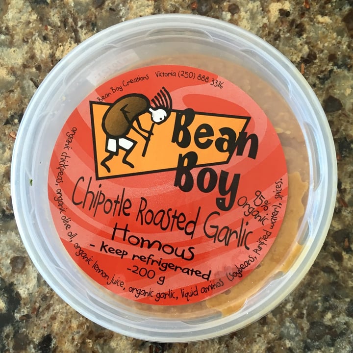 Bean Boy Creations Chipotle Roasted Garlic Homous Review abillion