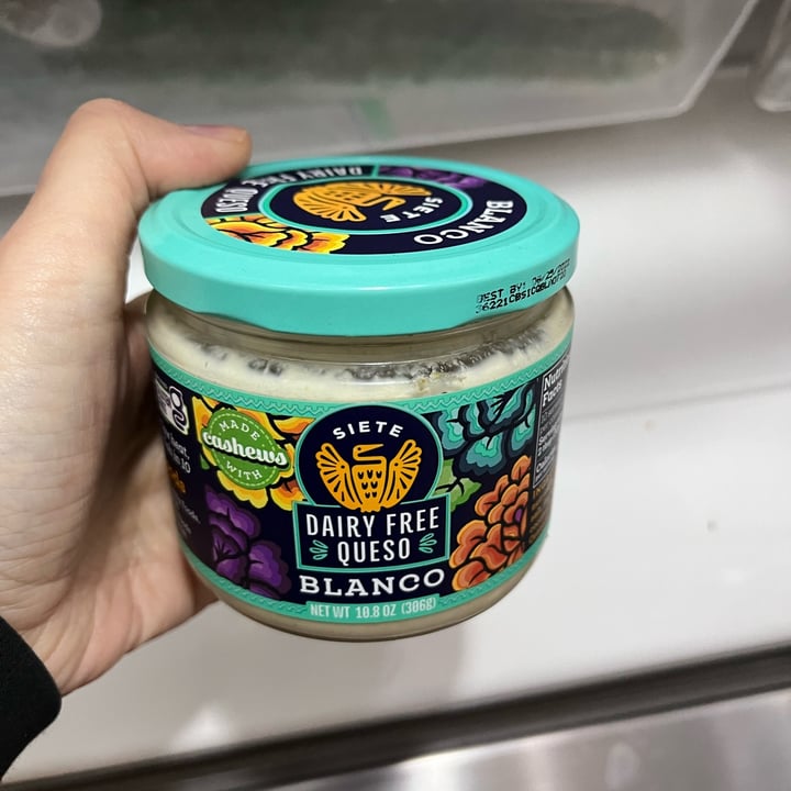 review photo of Siete Family Foods Dairy Free Queso Blanco shared by @ghosttaco719 on 10 May 2022 - review