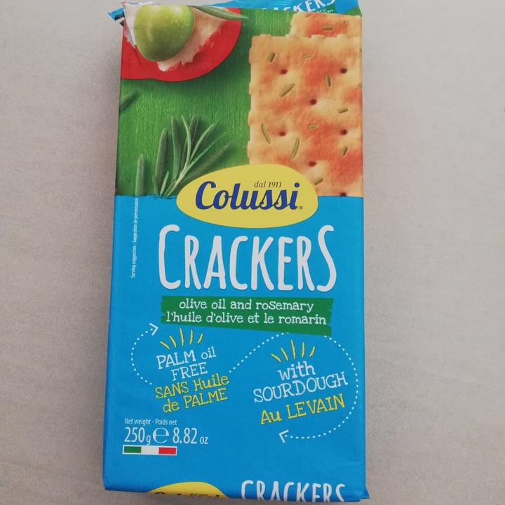 photo of Colussi Olive Oil And Rosemary Crackers shared by @simonel on  10 Feb 2021 - review