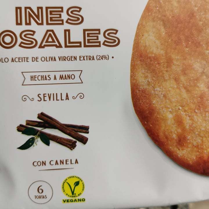 photo of Inés Rosales Tortas de Aceite con Canela shared by @toniruizvegan on  25 Dec 2020 - review