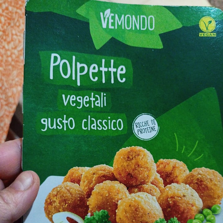 photo of Vemondo polpette vegetali gusto classico shared by @marinasacco on  15 Jan 2022 - review