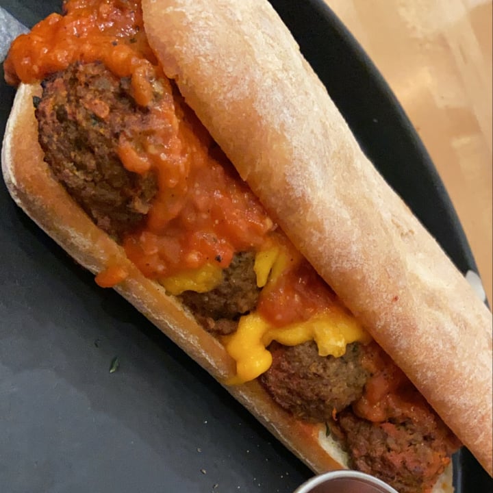 review photo of Beyond Sushi (W 56th Street) Meatball Sandwich shared by @marianamontanozv on 01 Jun 2021 - review