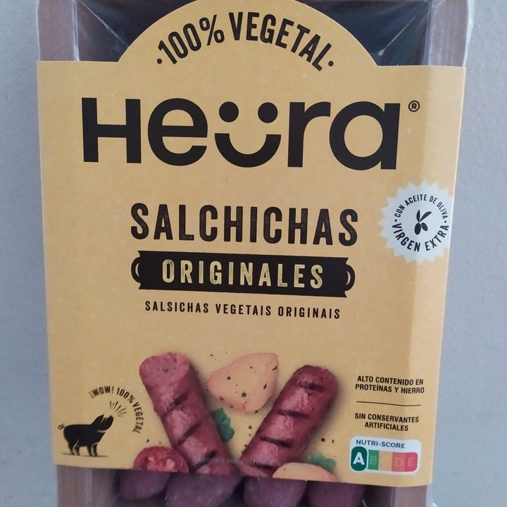 photo of Heura Salchichas Originales shared by @raultrajkovska on  30 Aug 2021 - review