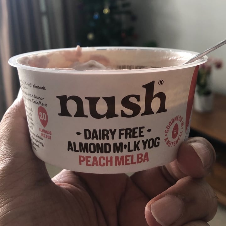 photo of Nush Almond Milk Yog Peach Melba shared by @clav on  03 Jan 2021 - review