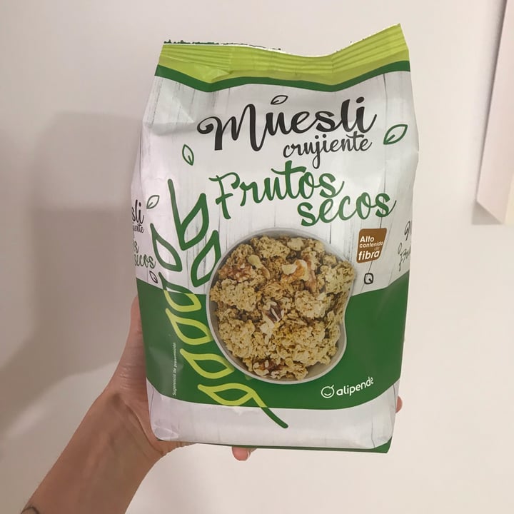 photo of Alipende muesli crujiente frutos secos shared by @irequinzel on  01 May 2022 - review