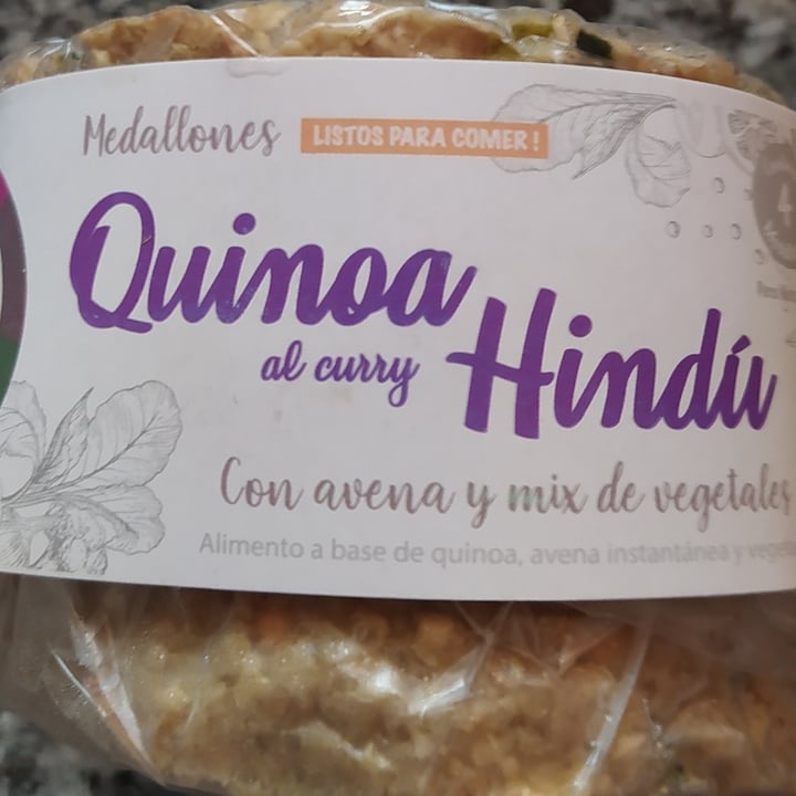 photo of Casa Vegana Medallones de quinoa al curry hindú shared by @romibaranda on  03 May 2021 - review