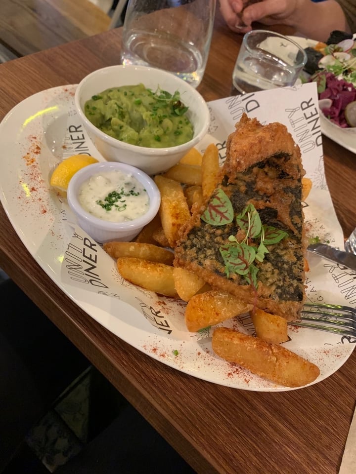 photo of Unity Diner The UD Tofish & Chips shared by @magdawolska on  01 Apr 2020 - review