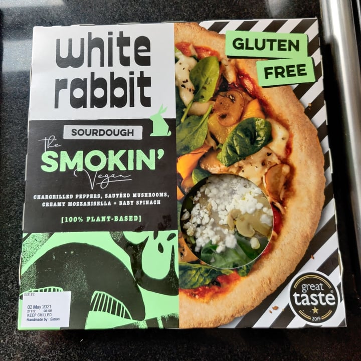 photo of The White Rabbit The Smokin Vegan Pizza shared by @pparrott on  28 Apr 2021 - review